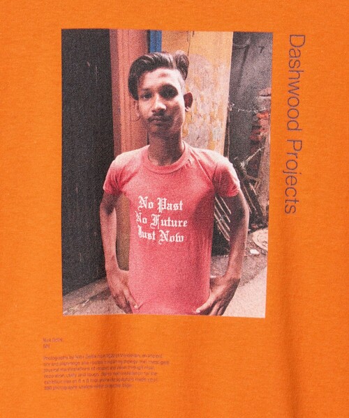 Steven Alan(スティーブンアラン)の「<Dashwood Projects × Steven Alan> Nick.S/Tシャツ(Tシャツ/カットソー・メンズ・オレンジ・L/M)」の5枚目の写真