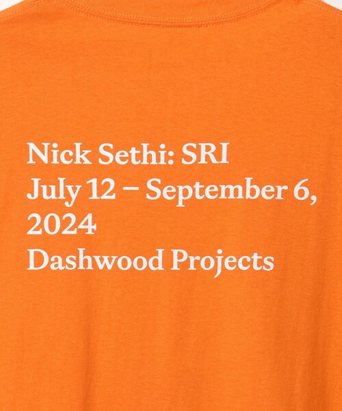 Steven Alan(スティーブンアラン)の「<Dashwood Projects × Steven Alan> Nick.S/Tシャツ(Tシャツ/カットソー・メンズ・オレンジ・L/M)」の6枚目の写真