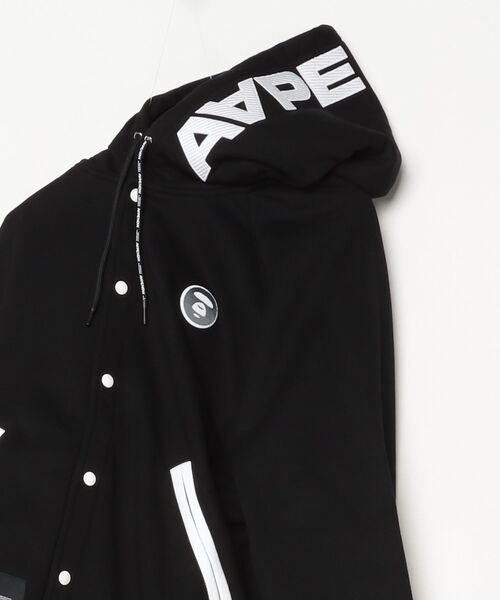 AAPE BY A BATHING APE(エーエイプバイアベイシングエイプ)の「AAPE NOW BUTTON SWEAT HOODIE(パーカー・メンズ・ブルー/ブラック・SMALL/MEDIUM/LARGE/X-LARGE)」の10枚目の写真