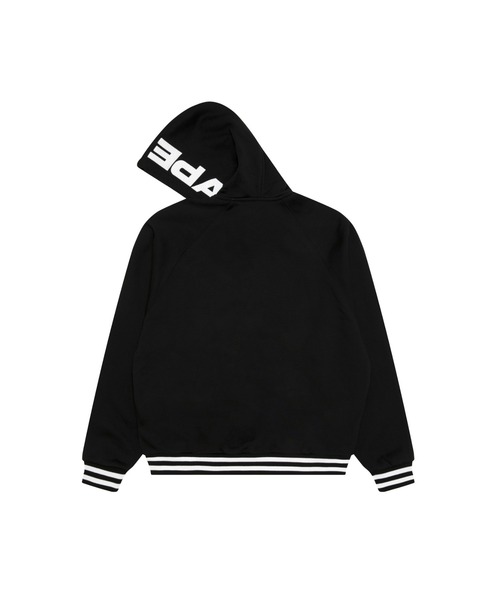 AAPE BY A BATHING APE(エーエイプバイアベイシングエイプ)の「AAPE NOW BUTTON SWEAT HOODIE(パーカー・メンズ・ブルー/ブラック・SMALL/MEDIUM/LARGE/X-LARGE)」の3枚目の写真