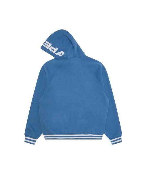 AAPE BY A BATHING APE(エーエイプバイアベイシングエイプ)の「AAPE NOW BUTTON SWEAT HOODIE(パーカー・メンズ・ブルー/ブラック・SMALL/MEDIUM/LARGE/X-LARGE)」の6枚目の写真