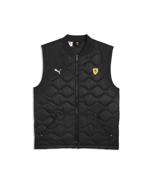 PUMA（プーマ）の「PUMA プーマ メンズ フェラーリ プレミアム ベスト（ナイロンジャケット・メンズ・ブラック・MEDIUM/LARGE/X-LARGE/SMALL）」の5枚目の写真