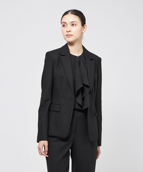 EPOCA(エポカ)の「24 TWENTY FOUR JACKET Noble テーラードジャケット(テーラードジャケット・レディース・ピンク/ブラック・40)」の1枚目の写真