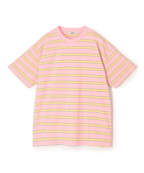 TOMORROWLAND HOME(トゥモローランドホーム)の「KEIMEN Strata Tシャツ(Tシャツ/カットソー・レディース・ブラウン系その他/ブルー系その他/ライトピンク・M/L)」の3枚目の写真