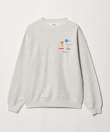 <NICE WEATHER>アソートロゴ スウェット プルオーバー