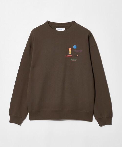 NICE WEATHER(ナイスウェザー)の「<NICE WEATHER>アソートロゴ スウェット プルオーバー(スウェット・メンズ・モカ/ライトグレー/ダークグレー・M/S/L)」の1枚目の写真