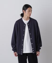 Ｙ /  [UNISEX] ORGANIC COTTON HEAVY WEIGHT FLEECE SNAP CARDIGAN