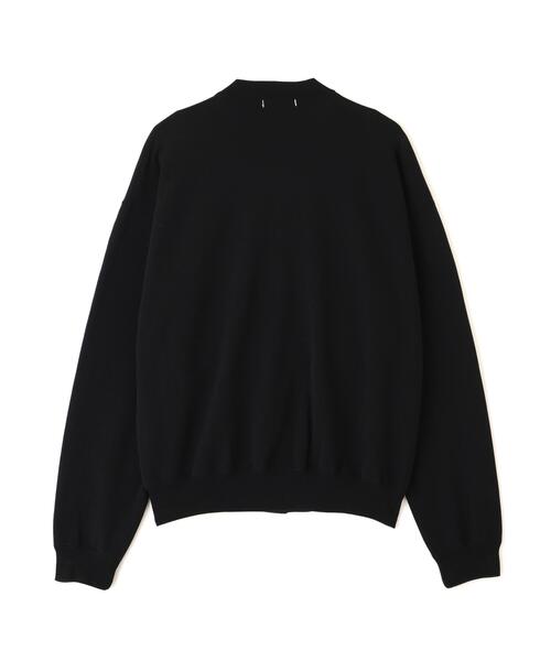 Y（ワイ）の「Ｙ /  [UNISEX] ORGANIC COTTON HEAVY WEIGHT FLEECE SNAP CARDIGAN（カーディガン/ボレロ・メンズ・ブラック/ネイビー・MEDIUM/LARGE）」の5枚目の写真