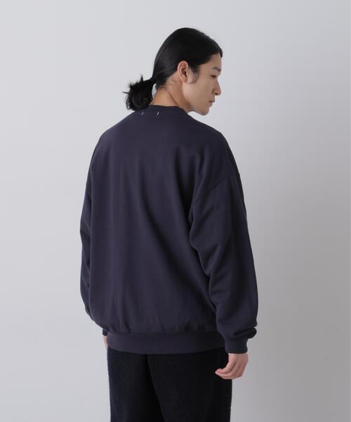 Y（ワイ）の「Ｙ /  [UNISEX] ORGANIC COTTON HEAVY WEIGHT FLEECE SNAP CARDIGAN（カーディガン/ボレロ・メンズ・ブラック/ネイビー・MEDIUM/LARGE）」の13枚目の写真