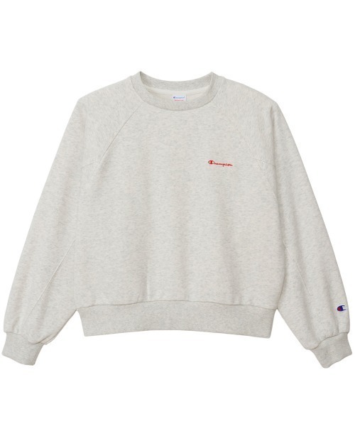 Champion(チャンピオン)の「チャンピオン Champion CREW NECK SWEATSHIRT(スウェット・レディース・ライトグレー/ダークブルー/オフホワイト/ダークグレー/レッド・L/M)」の2枚目の写真