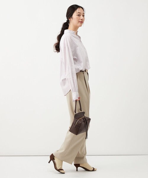 NOLLEY’S(ノーリーズ)の「【BECシリーズ】ウォッシャブル襟フリルブラウス(シャツ/ブラウス・レディース・ブルー系その他/ピンク系その他・38/36)」の16枚目の写真