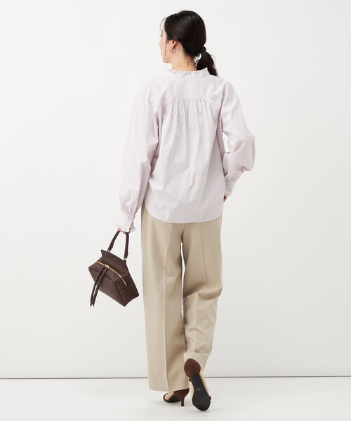 NOLLEY’S(ノーリーズ)の「【BECシリーズ】ウォッシャブル襟フリルブラウス(シャツ/ブラウス・レディース・ブルー系その他/ピンク系その他・38/36)」の17枚目の写真