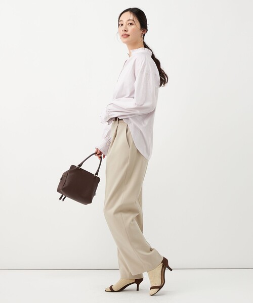 NOLLEY’S(ノーリーズ)の「【BECシリーズ】ウォッシャブル襟フリルブラウス(シャツ/ブラウス・レディース・ブルー系その他/ピンク系その他・38/36)」の18枚目の写真