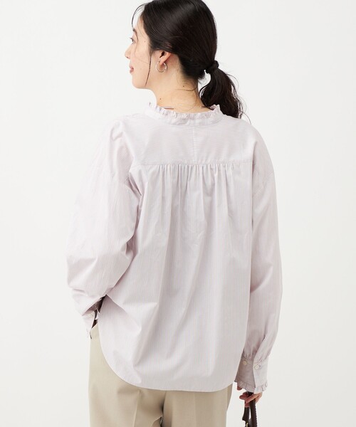 NOLLEY’S(ノーリーズ)の「【BECシリーズ】ウォッシャブル襟フリルブラウス(シャツ/ブラウス・レディース・ブルー系その他/ピンク系その他・38/36)」の22枚目の写真