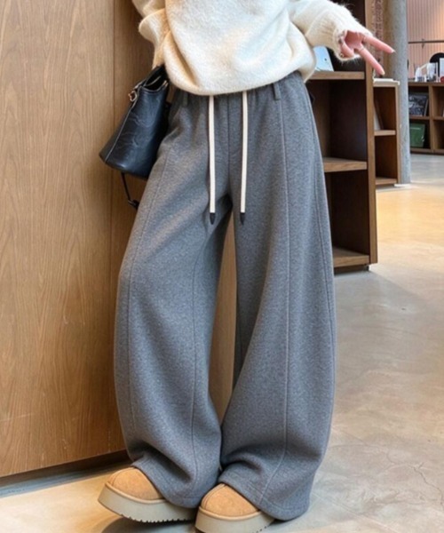 semplice(センプリチェ)の「パンツ(その他パンツ・レディース・オフホワイト/ブラック/グレー/ブラウン・F)」の7枚目の写真