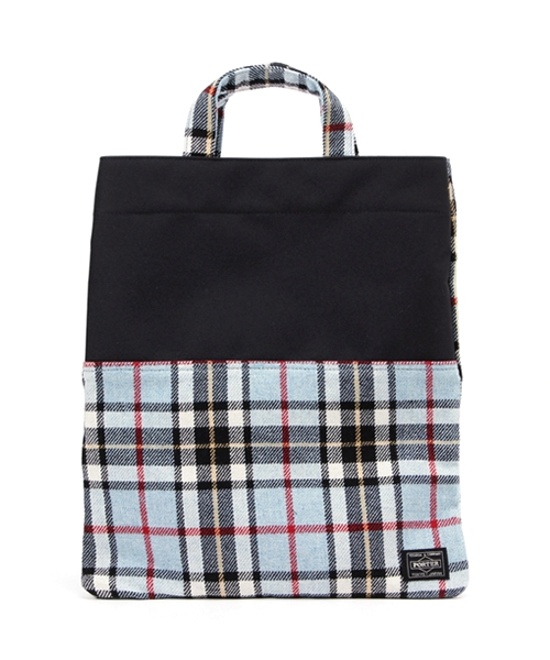 HEAD PORTER（ヘッドポーター）の「LESSON/3WAY BAG（ショルダーバッグ・メンズ・グリーン/オレンジ/ブルー・FREE）」の2枚目の写真