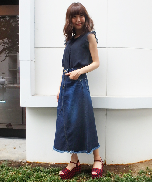 dazzlin（ダズリン）の「ﾁｪｯｸｻﾝﾀﾞﾙ（サンダル・レディース・ブラック/グリーン/レッド・LARGE/MEDIUM/SMALL）」の16枚目の写真