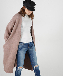 MOUSSY | Warmth Knitting Gown(カーディガン/ボレロ)