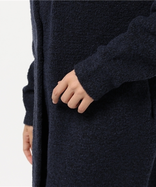 MOUSSY（マウジー）の「Warmth Knitting Gown（カーディガン/ボレロ・レディース・グレー系その他/ピンク系その他/ダークネイビー/ベージュ系その他・FREE）」の15枚目の写真