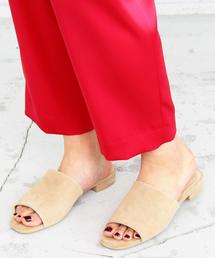 BEAUTY&YOUTH UNITED ARROWS | BY∴ スエードスライダーサンダル1.5(サンダル)