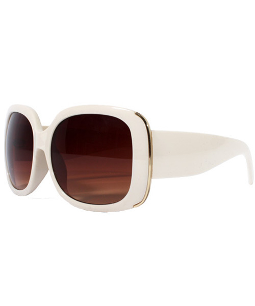 ８(eight)（エイト）の「ビッグフレーム サングラス（サングラス・メンズ・ブラウン/ホワイト/ブラック・FREE）」の2枚目の写真