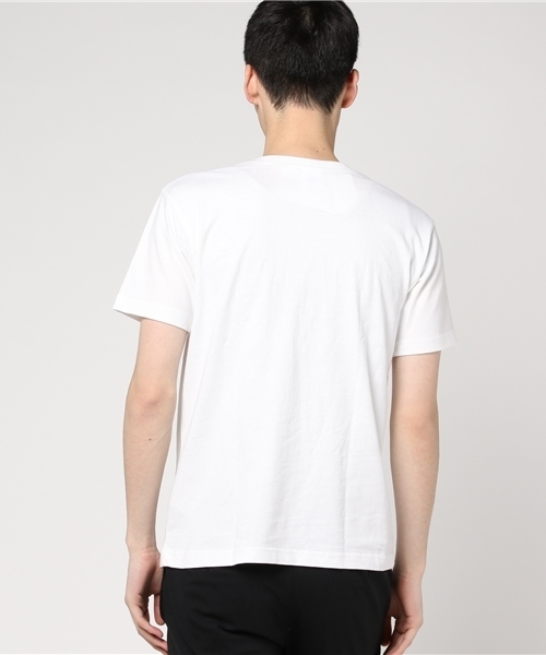 Champion（チャンピオン）の「ポケット付きＶネックＴシャツ（Tシャツ/カットソー・メンズ・ブラック/ホワイト・MEDIUM/X-LARGE/LARGE/SMALL）」の4枚目の写真