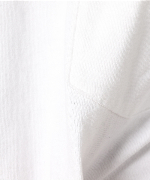 Champion（チャンピオン）の「ポケット付きＶネックＴシャツ（Tシャツ/カットソー・メンズ・ブラック/ホワイト・MEDIUM/X-LARGE/LARGE/SMALL）」の9枚目の写真