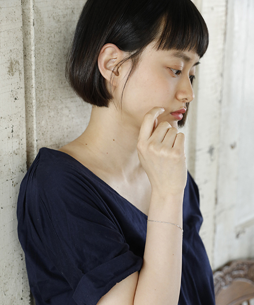 BLOOM（ブルーム）の「シルバー スクリューチェーン ブレスレット BLOOM/ブルーム（ブレスレット・レディース・ホワイト・17cm）」の6枚目の写真