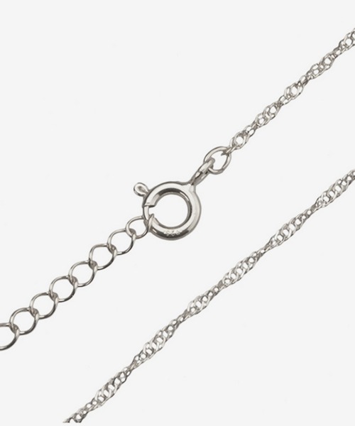BLOOM（ブルーム）の「シルバー スクリューチェーン ブレスレット BLOOM/ブルーム（ブレスレット・レディース・ホワイト・17cm）」の8枚目の写真