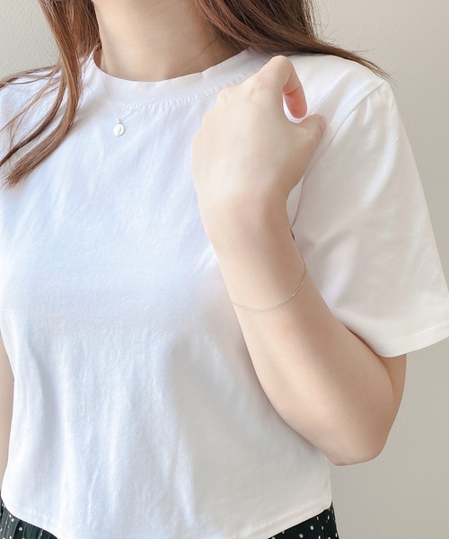 BLOOM（ブルーム）の「シルバー スクリューチェーン ブレスレット BLOOM/ブルーム（ブレスレット・レディース・ホワイト・17cm）」の14枚目の写真