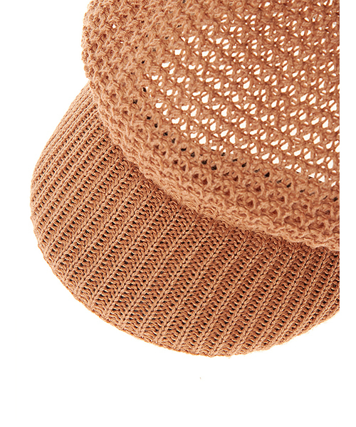 fifth（フィフス）の「シンプルサマーキャスケット（キャスケット・レディース・ブラック/ホワイト/キャメル・FREE）」の9枚目の写真