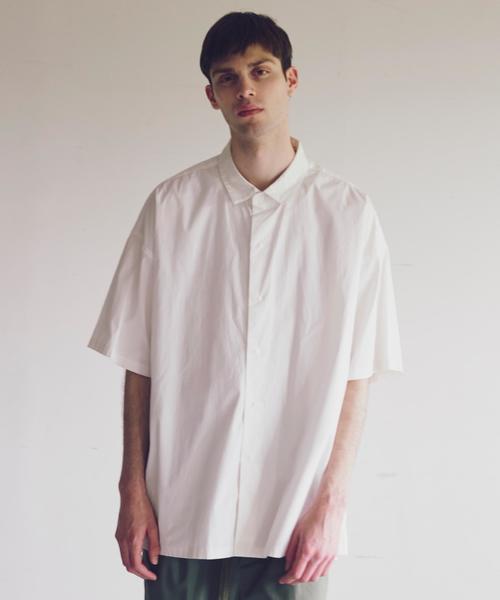 MONKEY TIME(モンキータイム)の「<monkey time> BROAD SNAP SHIRT/シャツ ◆(シャツ/ブラウス・メンズ・ホワイト/ブラック・X-LARGE/SMALL/MEDIUM/LARGE)」の7枚目の写真