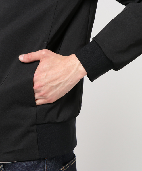 KAZUYUKI KUMAGAI ATTACHMENT（カズユキクマガイアタッチメント）の「【KAZUYUKI KUMAGAI】ストレッチギャバMA-1（MA-1・メンズ・バーガンディー/ブラック/カーキ・1/2）」の5枚目の写真