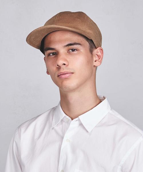 KIJIMA TAKAYUKI（キジマ　タカユキ）の「＜KIJIMA TAKAYUKI(キジマ タカユキ)＞ CAP（キャップ・メンズ・ブラック/ベージュ・3/2）」の7枚目の写真