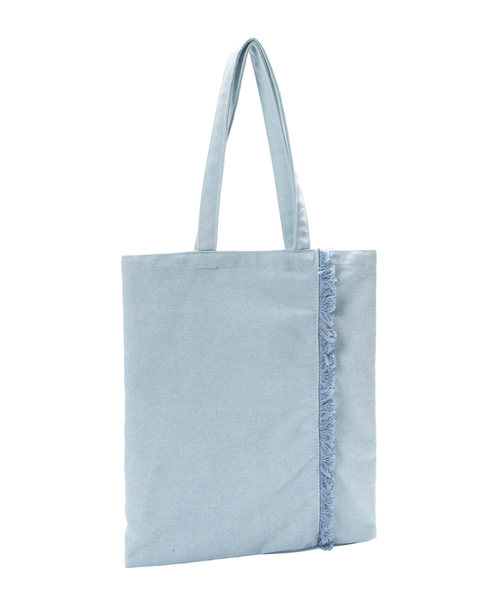 夢展望（ユメテンボウ）の「３ｗａｙメタルリングトートバッグ（トートバッグ・レディース・ライトブラック/ネイビー/ホワイト系その他/ブルー系その他/アイボリー/ライトブルー/ブラック系その他/グレー系その他/イエロー系その他・FREE）」の6枚目の写真