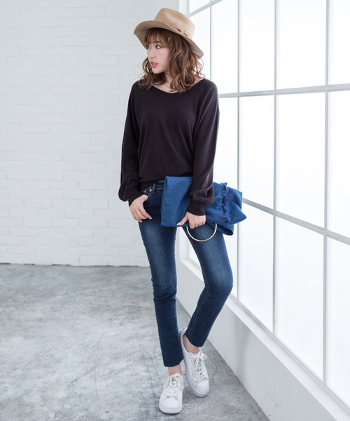 夢展望（ユメテンボウ）の「３ｗａｙメタルリングトートバッグ（トートバッグ・レディース・ライトブラック/ネイビー/ホワイト系その他/ブルー系その他/アイボリー/ライトブルー/ブラック系その他/グレー系その他/イエロー系その他・FREE）」の17枚目の写真