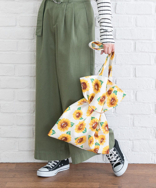 夢展望（ユメテンボウ）の「３ｗａｙメタルリングトートバッグ（トートバッグ・レディース・ライトブラック/ネイビー/ホワイト系その他/ブルー系その他/アイボリー/ライトブルー/ブラック系その他/グレー系その他/イエロー系その他・FREE）」の11枚目の写真