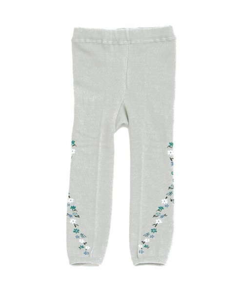 Seraph（セラフ）の「パッケージ入り花柄ニットレギンス（レギンス/スパッツ・キッズ・ライトグレー/ネイビー/アイボリー/キャメル・100/110/120/140/90）」の16枚目の写真