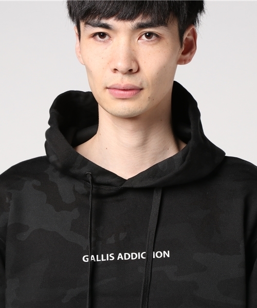 GALLIS ADDICTION（ガリスアディクション）の「GA 迷彩プルパーカー 
