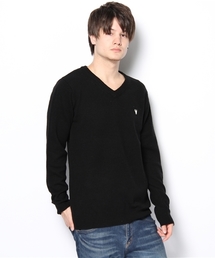 coen | ラムウールVネックニット(ニット/セーター)