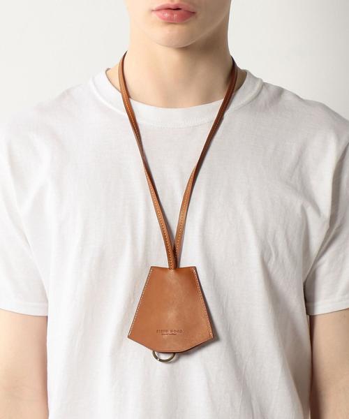 STEVE MONO（スティーブモノ）の「＜STEVE MONO＞ LTR NECKLACE/ネックレス ◆（ネックレス・メンズ・ブラウン/ブラック・FREE）」の10枚目の写真