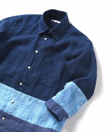 SHIPS JET BLUE（シップスジェットブルー）の「SHIPS JET BLUE: 3ブロック 7スリーブ レギュラーカラーシャツ（シャツ/ブラウス）」