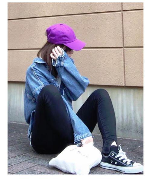 QUEENHEAD（クイーンヘッド）の「MHTキャップ（キャップ・レディース・ライトベージュ/ブラック/ワイン/グリーン/オレンジ/ピンク/グレー/ブラウン/ネイビー/パープル・X-LARGE/XX-LARGE/FREE）」の18枚目の写真