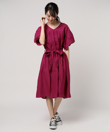 AMERICAN HOLIC | ・綿ボイルティアードワンピース(ワンピース)