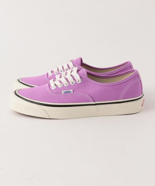 VANS（バンズ）の「＜VANS（バンズ）＞ANAHEIM AUTHENTIC 44/スニーカー（スニーカー・レディース・ライラック/ライム・6h/5/4h/5h/6）」の9枚目の写真