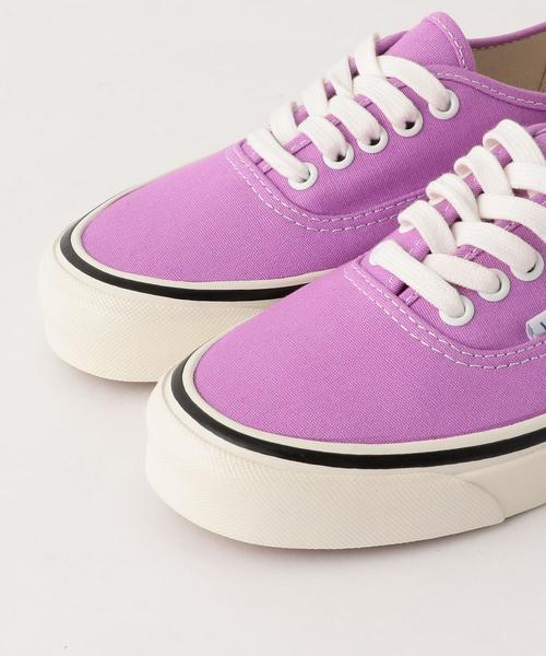 VANS（バンズ）の「＜VANS（バンズ）＞ANAHEIM AUTHENTIC 44/スニーカー（スニーカー・レディース・ライラック/ライム・6h/5/4h/5h/6）」の6枚目の写真