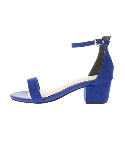 AMERICAN HOLIC（アメリカンホリック）の「・太ヒールサンダル（サンダル・レディース・ピンク/ベージュ/イエロー/ブラック/ロイヤルブルー・M/S/L）」の12枚目の写真