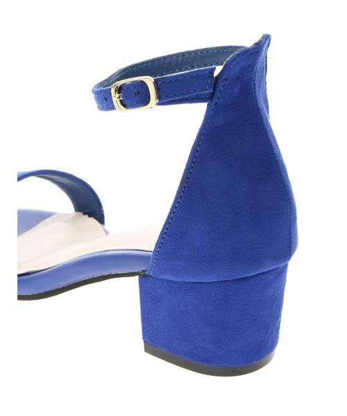 AMERICAN HOLIC（アメリカンホリック）の「・太ヒールサンダル（サンダル・レディース・ピンク/ベージュ/イエロー/ブラック/ロイヤルブルー・M/S/L）」の14枚目の写真