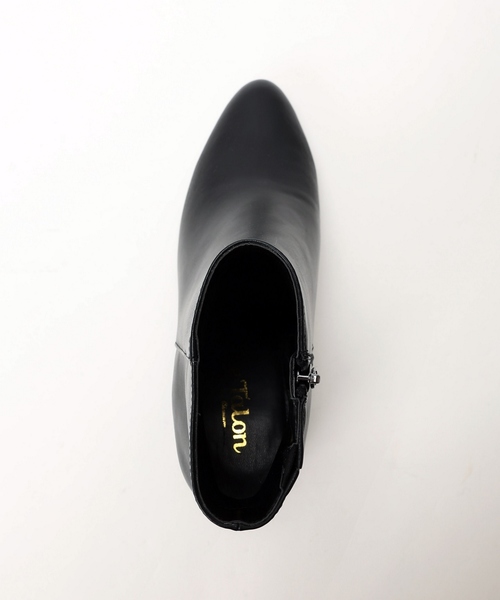 LE TALON（ルタロン）の「5.5cmフレアヒールショートブーツ◆（ブーツ・レディース・ブラック/ブラック系その他/パープル/カーキ・S/M/L/LL）」の9枚目の写真