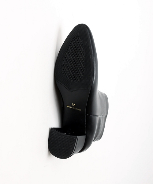 LE TALON（ルタロン）の「5.5cmフレアヒールショートブーツ◆（ブーツ・レディース・ブラック/ブラック系その他/パープル/カーキ・S/M/L/LL）」の10枚目の写真